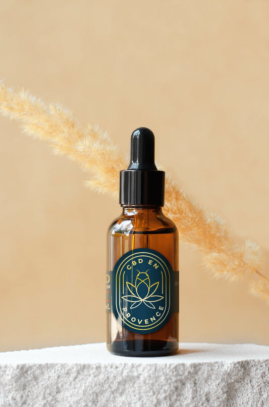 Huile de CBD Premium 20% Pressée à Froid | Formule Naturelle | Made in France | Cultivé en Provence | 10ml (20%)